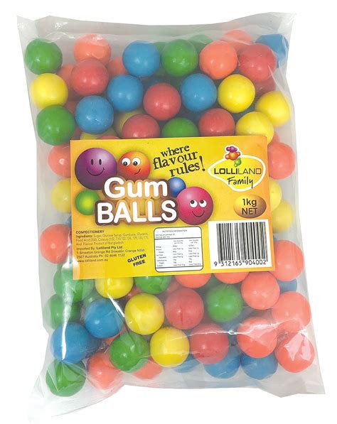 Gum Balls 1kg Lolliland Gumballs Confectionery World