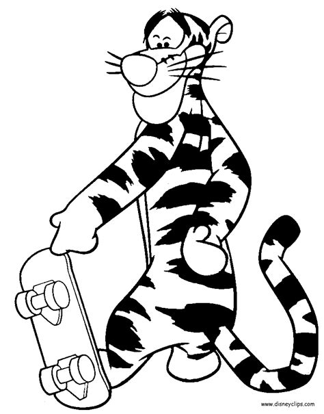 You can also share his work with us. Disney Tigger Printable Coloring Pages 2 | Disney Coloring ...