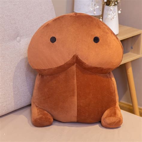 1pc 50cm Cute Penis Plush Toy Pillow Sexy Soft Toy Stuffed Funny Cushion Simulation Lovely