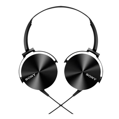 Buy Sony Mdr Xb450ap Wired Headphone With Mic On Ear Black Online