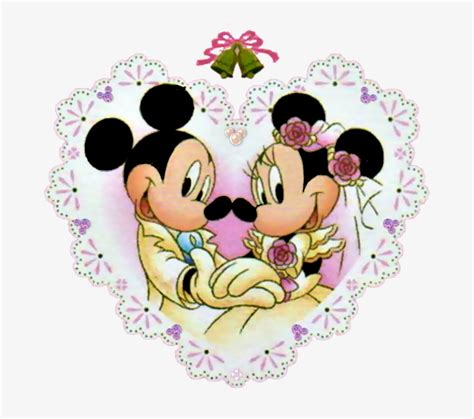 By Milliepie Mickey And Minnie Wedding Anniversary Transparent Png