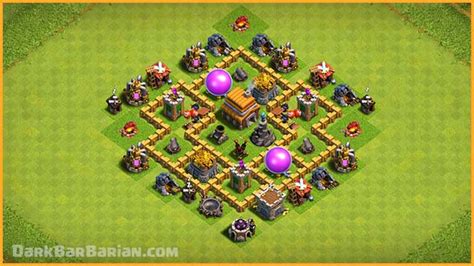 Clash Of Clans Th5 Base Layouts