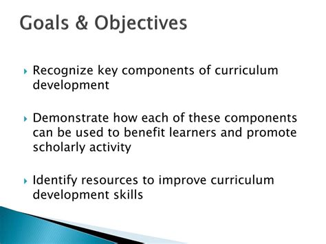 Ppt An Approach To Curriculum Development Powerpoint Presentation