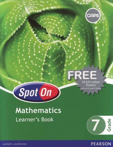Spot On Mathematics Grade 7 Learners Book Grade 7 Learners Book