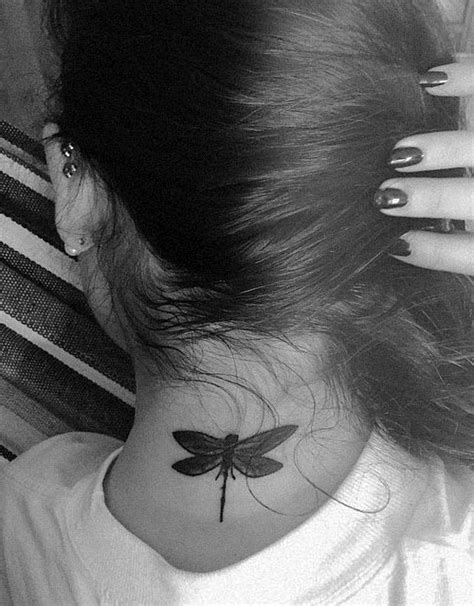 Lauren Jauregui Dragonfly Neck Tattoo Steal Her Style