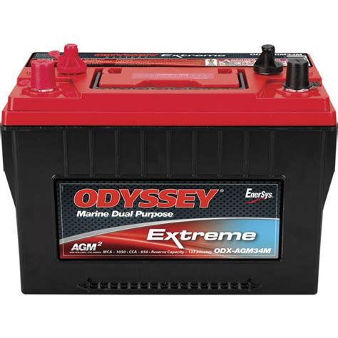 Odyssey Marine Dual Purpose Extreme Battery Group 34 Odx Agm34m