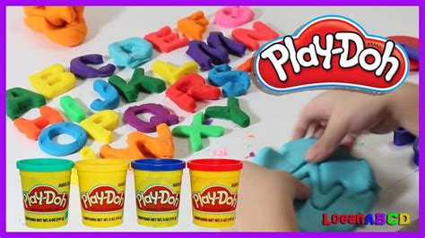 Learning Abc Alphabets With Playdoh Youtube
