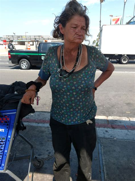 homeless woman telegraph