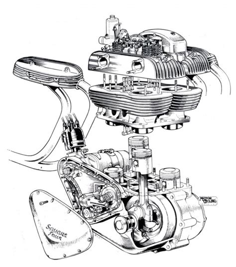Find & download free graphic resources for motorcycle engine. Motorcycle Engine Drawing at GetDrawings | Free download