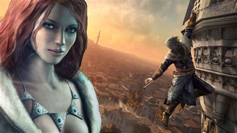 Assassin S Creed Revelations Witcher 2 S Playboy Model And Gears Of