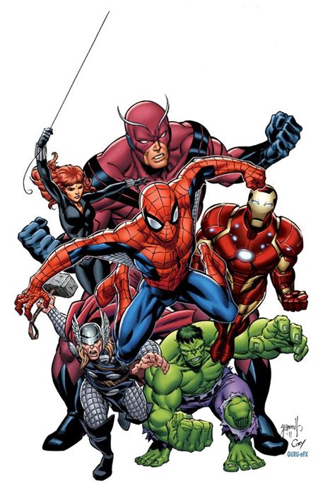 Marvel Superheroes By Guru On Deviantart Avengers