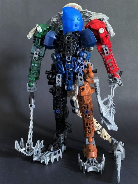 Lego Moc Toa Metru Nui 2004 Bionicle Toa Combiner By Gringat