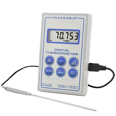 Always In Stock Traceable Scientific Thermistor Thermometer With