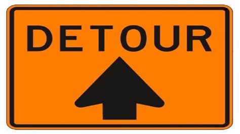 Drivers To Dodge Detour Signs This Week News