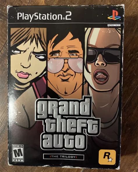 Grand Theft Auto The Trilogy Box Set Sony Playstation 2 2006