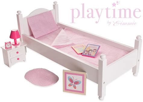 18 Inch Doll Furniture Bed Set American Girl Playtime Eimmie Collection