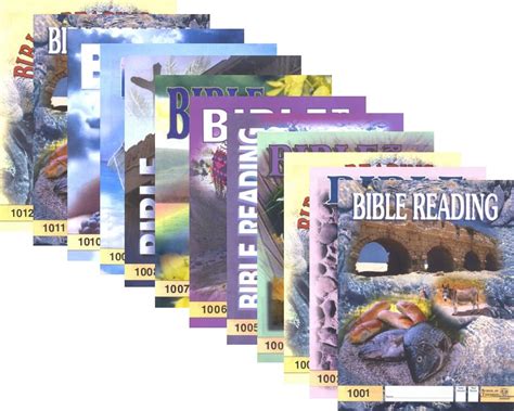 1st Grade Bible Reading Pace Set Accelerated Christian Education Ace