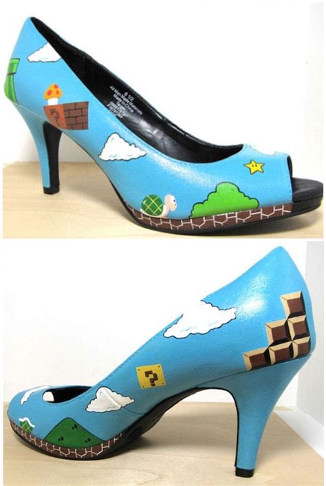 Super Mario Bros High Heeled Shoes Pic Heels Pictures Of Shoes