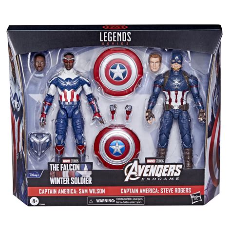 Marvel Legends Series Captain America 2 Pack Ubicaciondepersonascdmx