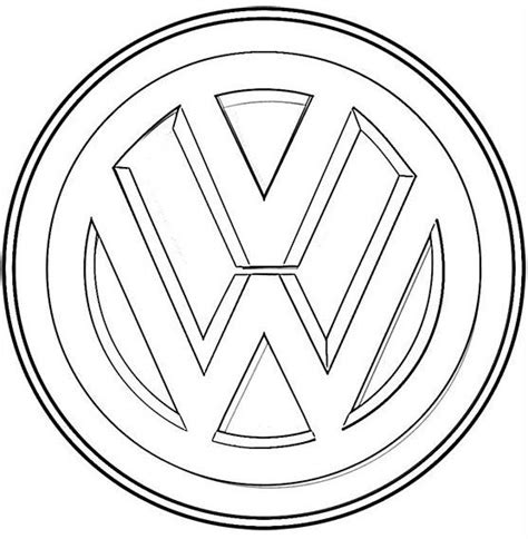 Volkswagen Coloring Pages Coloring Home