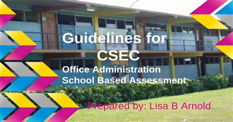 Guidelines For Office Administration Sba Pdf Document
