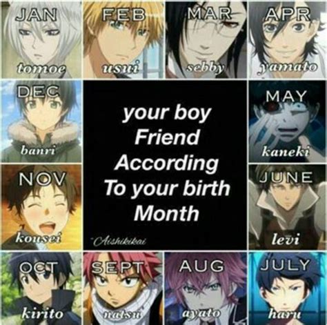 Who Is Your Anime Boyfriend Anime Amino