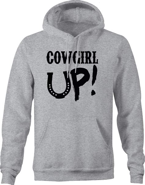 Os Outfitters Cowgirl Up Shirt Hoodies For Men Gray Clothing