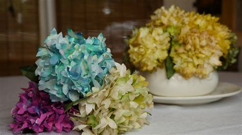 Project Guide Template For Making Coffee Filter Hydrangeas Etsy