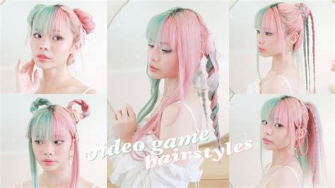 Cute And Easy Hairstyles Inspired By Video Game Characters ️ Final