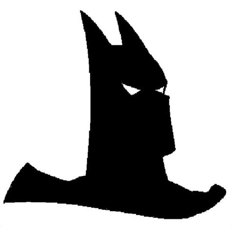6 Batman Silhouettes