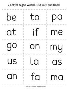 Second grade phonics worksheets and printables. Teach child how to read: Two Letter Phonics Words