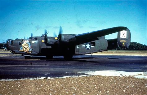Consolidated B 24h Liberator In Color Grafiq
