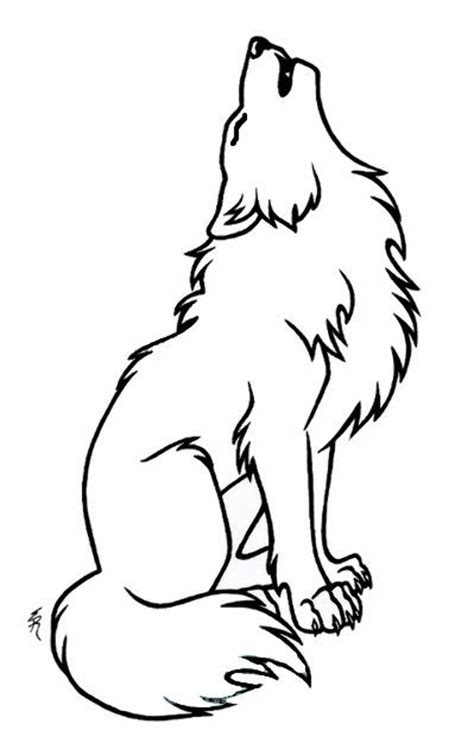 Download High Quality Wolf Clipart Outline Transparent Png Images Art
