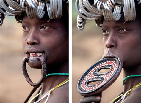 Tribus de África (Mujeres Mursi y Niña Himba)