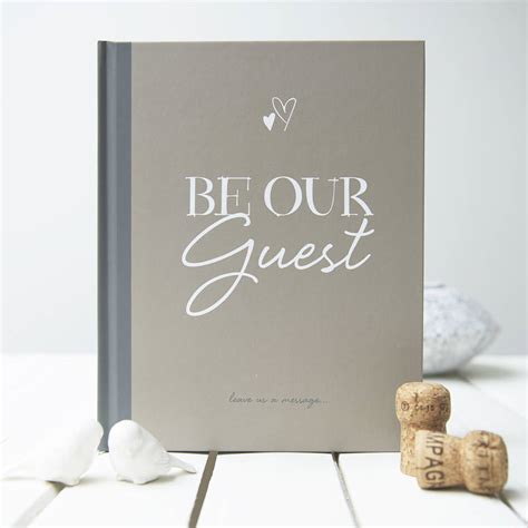 Be Our Guest Wedding Guest Book By Illustries