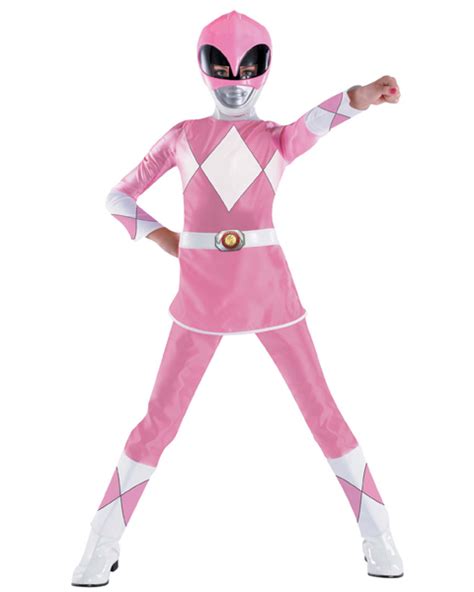 Girls Pink Deluxe Power Ranger Costume In Stock About Costume Shop