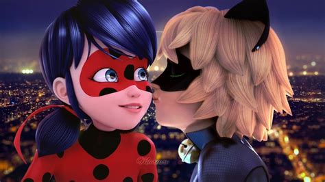 Miraculous Ladybug Speededit Ladybug X Cat Noir 【ladynoir Kiss On The