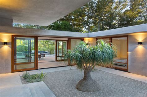 Redesign For This Mid Century Modern Modern Courtyard Mid