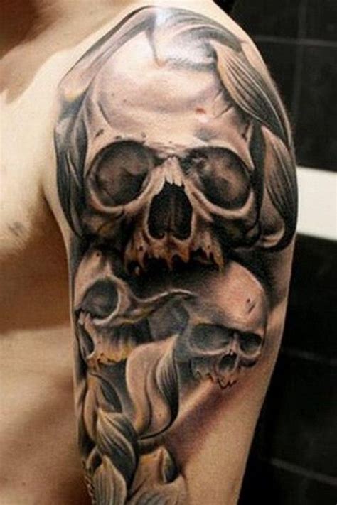 Evil tattoo drawings tattoos sleeve tattoos skulls and roses skull art tattoos for guys tattoo designs rose tattoos. Skull Tattoos for Men Designs, Ideas and Meaning | Tattoos For You