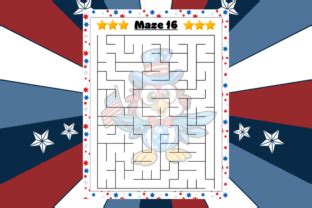 Independence Day 4th July Mazes Graphic By The Students Palace