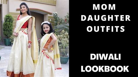 myntra diwali outfits matching mom daughter dresses 2020 youtube