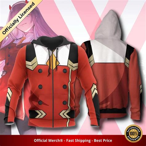 👍 Official Code 002 Zero Two 002 Uniform Hoodie Darling In The Franxx