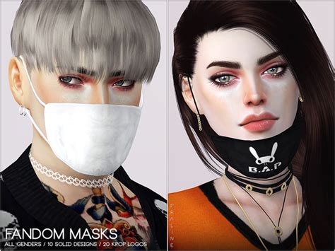 Fandom Masks By Pralinesims At Tsr Sims 4 Updates