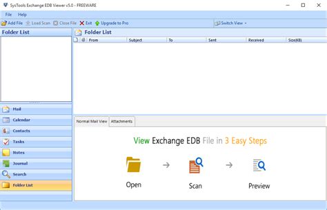 Edb Viewer Tool Open And Read Offline Exchange Database Files