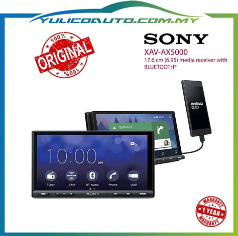Sony Xav Ax5000 Car Stereo Double Din Radio With Apple Carplay Price