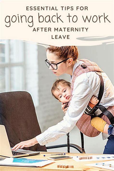 Going Back To Work After Maternity Leave Toronto New Mom In 2021