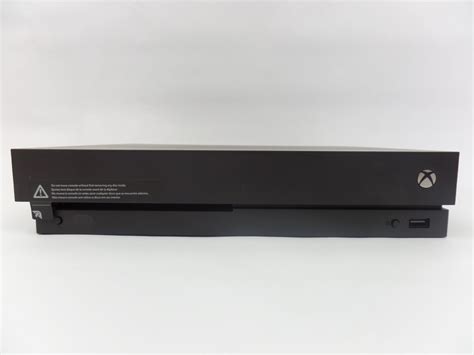 Microsoft Xbox One X 1tb Gaming Console Cyv 00001 1787 Black Gaming