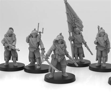 Lunar Auxilia Command Section 5 Sculpted By That Evil One Etsy