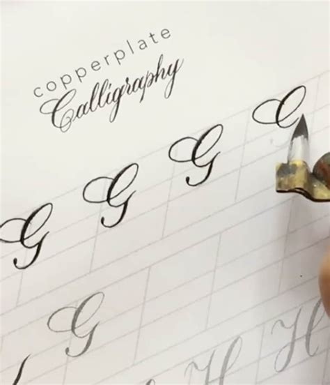 Copperplate Calligraphy Practice Sheets Digital Worksheets Etsy Australia