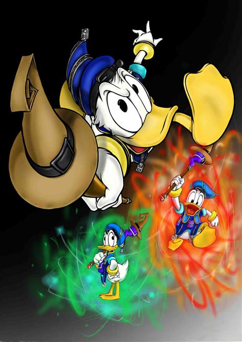 Kingdom Hearts Fan Art Donald By Thiagosb On Deviantart